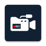 background video recorder android application logo